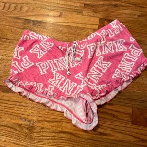 PINK pajama shorts, see listing